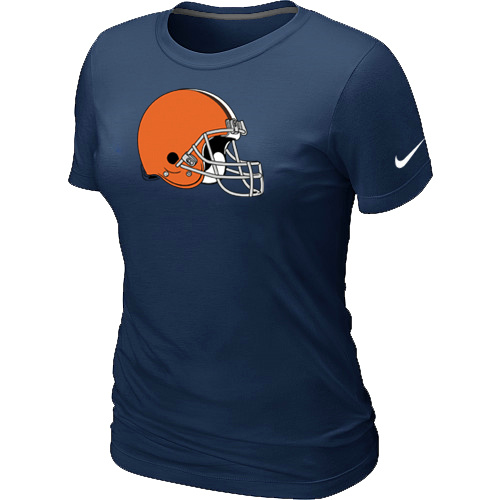 Nike Cleveland Browns Women's Legend Logo Dri-FIT NFL T-Shirt - Dark Blue